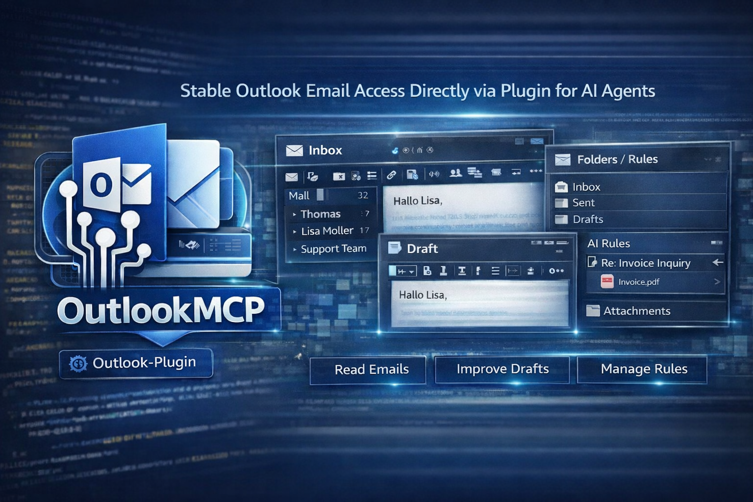 OutlookMCP Logo
